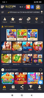 SlotPK Game Pakistan – Main Interface Screenshot